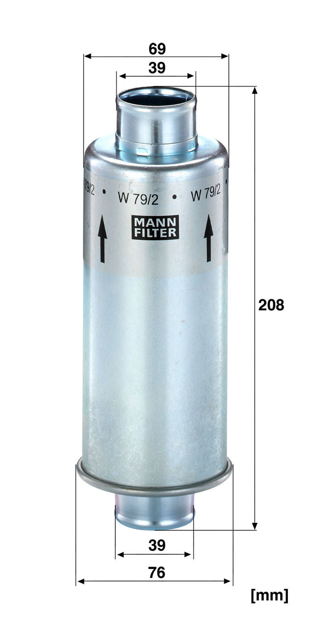 MANN-FILTER W 79/2 Hidrolik | Lamborghini R6-Serie