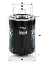 MANN-FILTER W 9066 Yağ Filtresi | Mitsubishi L 200
