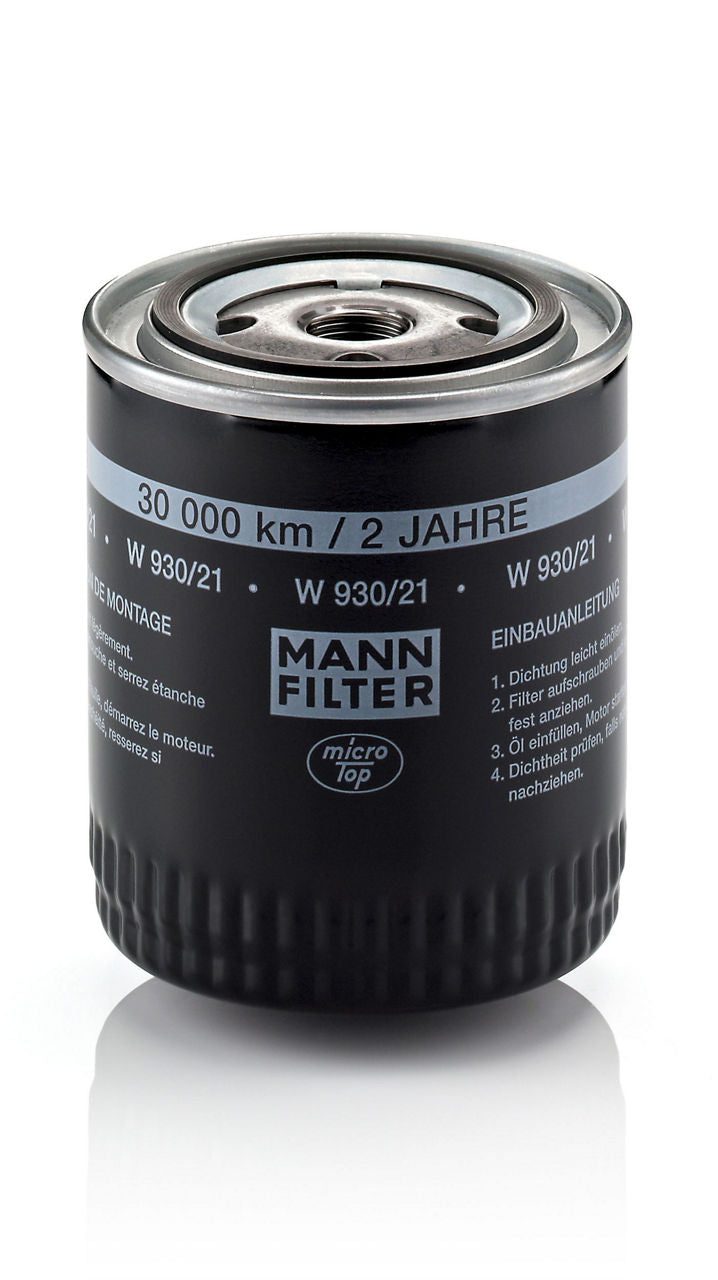 MANN-FILTER W 930/21 Yağ Filtresi | Audi A4, VW Passat B5