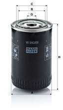 MANN-FILTER W 940/69 Yağ Filtresi | Iveco