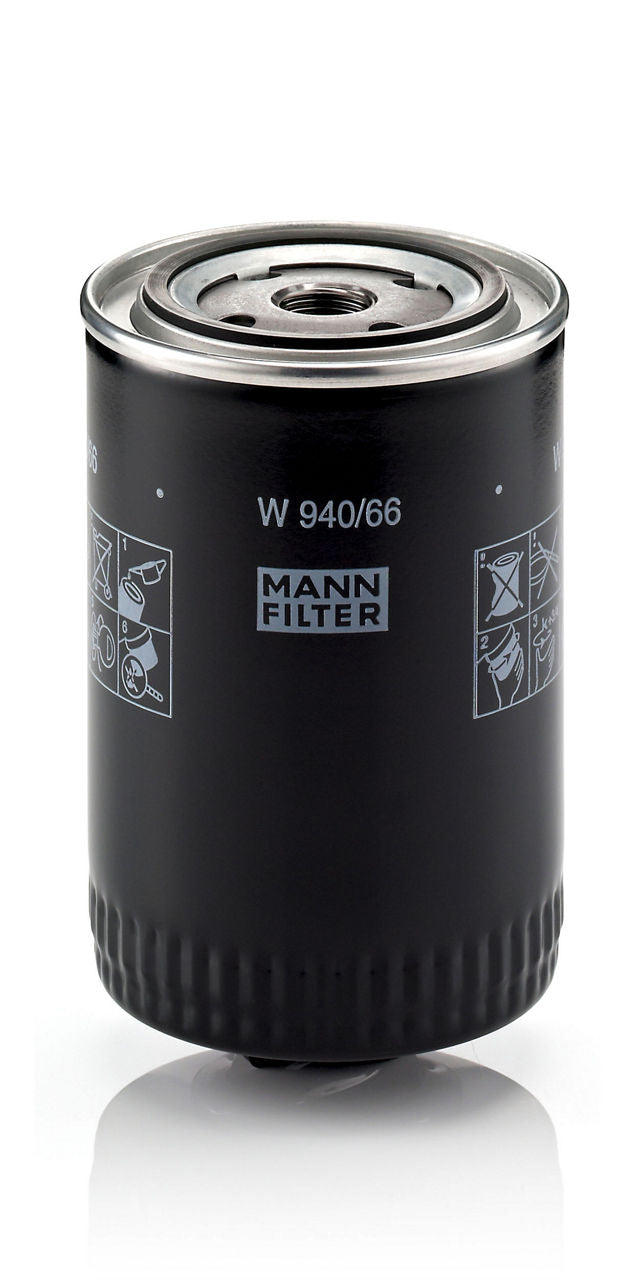 MANN-FILTER W 940/66 Yağ Filtresi | Audi A4, VW Passat B5, Seat Exeo