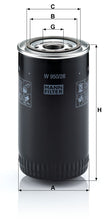 MANN-FILTER W 950/26 Yağ Filtresi | Iveco EuroCargo I