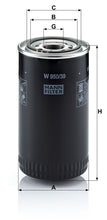 MANN-FILTER W 950/39 Yağ Filtresi