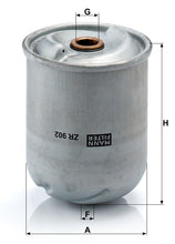 MANN-FILTER ZR 902 X Yağ Filtresi