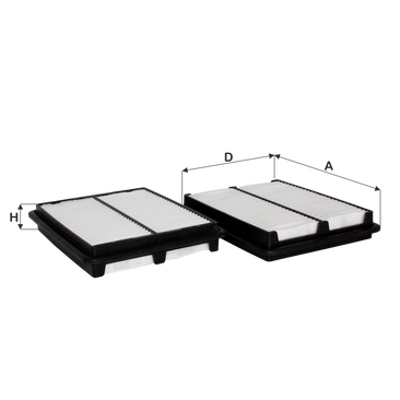 FIL FILTRE HP 5043 Hava Filtresi | Eşdeğer: MANN C 2537/1 | HONDA
