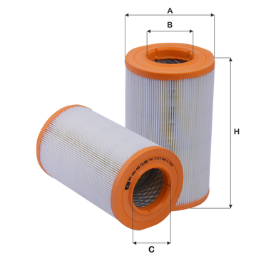 FIL FILTRE HPU 4343 Hava Filtresi | Eşdeğer: MANN C 14 176 | FORD