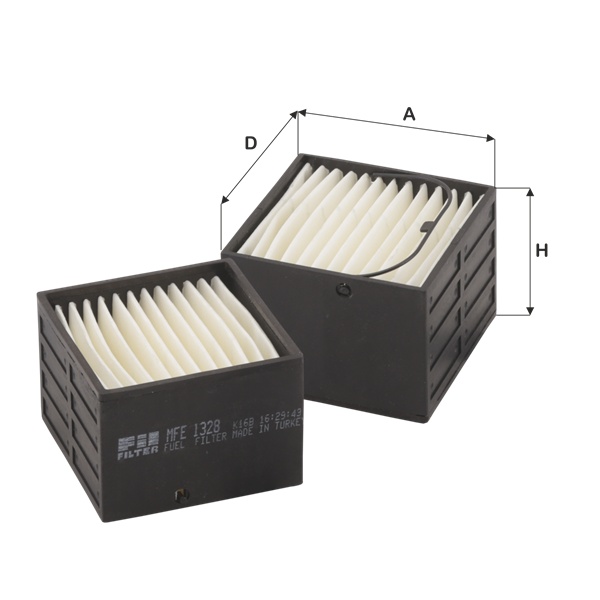FIL FILTRE MFE 1328 Yakıt Filtresi | Eşdeğer: MANN PU 89 | VW