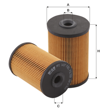 FIL FILTRE MFE 1417 MB Yakıt Filt. | Eşdeğer: MANN PU 830 x | PEUGEOT