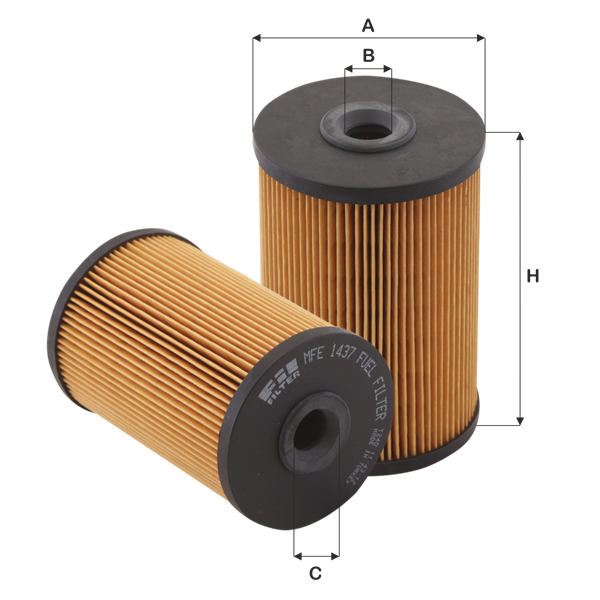 FIL FILTRE MFE 1417 MB Yakıt Filt. | Eşdeğer: MANN PU 830 x | PEUGEOT