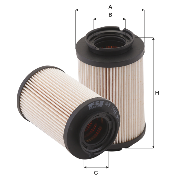 FIL FILTRE MFE 1445 MB Yakıt Filtresi | Eşdeğer: MANN PU 936/4 x | VW
