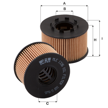 FIL FILTRE MLE 1336 Yağ Filtresi | Eşdeğer: MANN HU 920 x | FORD