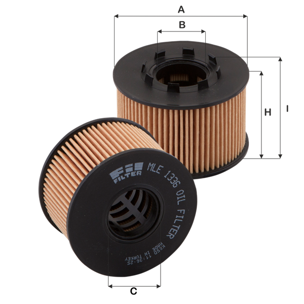 FIL FILTRE MLE 1336 Yağ Filtresi | Eşdeğer: MANN HU 920 x | FORD
