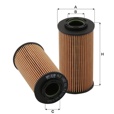FIL FILTRE MLE 1482 Yağ Filtresi | Eşdeğer: MANN HU 712/10 x | HYUNDAI