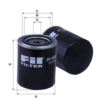 FIL FILTRE ZP 3502 A Yağ Filtresi | Eşdeğer: MANN W 930/7 | TOYOTA
