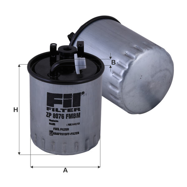 FIL FILTRE ZP 8076 FMBM Yakıt Filt. | Eşdeğer: MANN WK 842/13