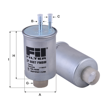 FIL FILTRE ZP 8087 FMB Yakıt Filtresi | Eşdeğer: MANN WK 9036