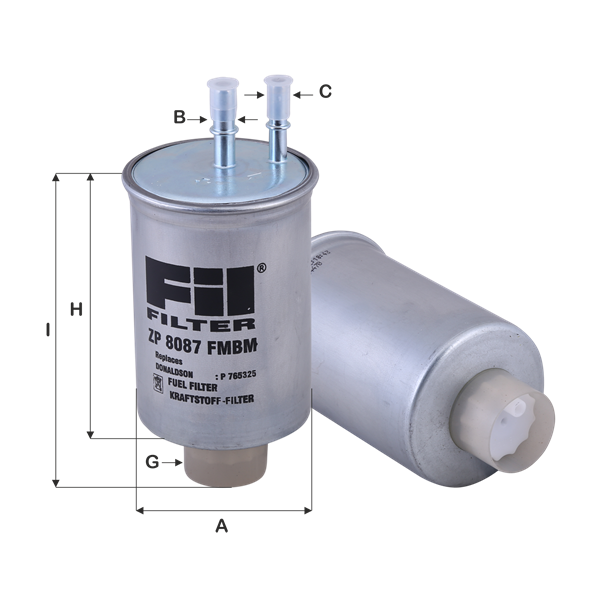 FIL FILTRE ZP 8087 FMB Yakıt Filtresi | Eşdeğer: MANN WK 9036
