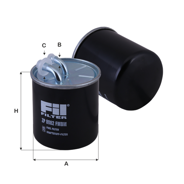 FIL FILTRE ZP 8082 FMBM Yakıt Filt. | Eşdeğer: MANN WK 820