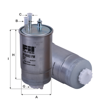 FIL FILTRE ZP 8083 FMB Yağ Filtresi