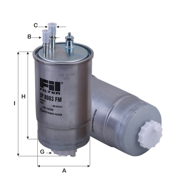 FIL FILTRE ZP 8083 FMB Yağ Filtresi