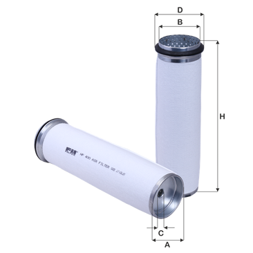 FIL FILTRE HP 400 Hava Filtresi | Eşdeğer: MANN CF 1000 | MEGA