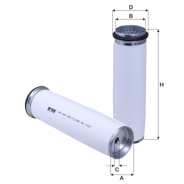 FIL FILTRE HP 400 Hava Filtresi | Eşdeğer: MANN CF 1000 | MEGA