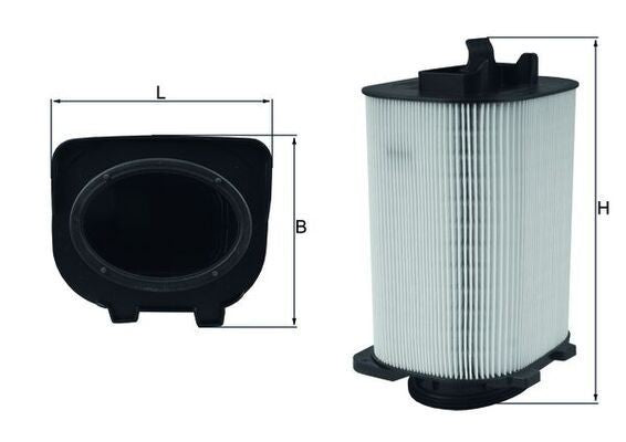 KNECHT LX 3775 Hava Filtresi | Eşdeğer: MANN C 14 006 | MERCEDES-BENZ