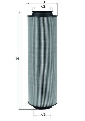 KNECHT LX 791 Hava Filtresi | Eşdeğer: MANN C 11 120 | MERCEDES-BENZ