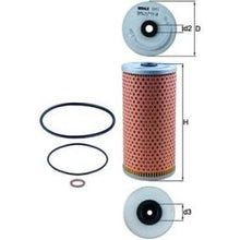 KNECHT OX 92D Yağ Filtresi | Eşdeğer: MANN H 829/1 x | MERCEDES-BENZ