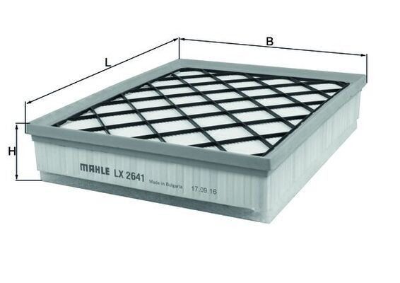 KNECHT LX 2641 Hava Filtresi | Eşdeğer: MANN C 33 001 | BMW