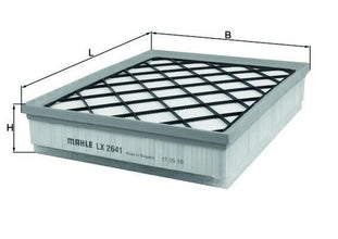 KNECHT LX 2641 Hava Filtresi | Eşdeğer: MANN C 33 001 | BMW