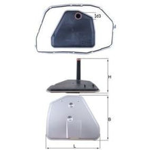 KNECHT HX 164D1 Hidrolik Şanzıman Filtresi