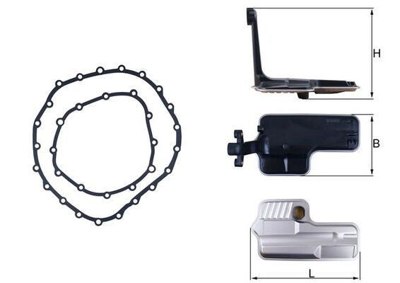 KNECHT HX 192D Hidrolik Şanzıman Filtresi