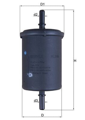 KNECHT KL248 Yakıt Filtresi | Eşdeğer: MANN WK 6031 | CITROEN