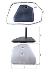 KNECHT HX 164D1 Hidrolik Şanzıman Filtresi