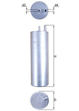 KNECHT KL229/5 Yakıt Filtresi | Eşdeğer: MANN WK 8058 | VW