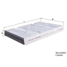 KNECHT LAK 1377/S Polen Filtresi | Eşdeğer: MANN CUK 27 021-2