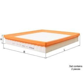 KNECHT LX 1264/S Hava Filtresi | Eşdeğer: MANN C 26 009-2