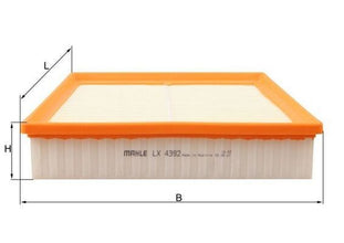KNECHT LX 4392 Hava Filtresi | Eşdeğer: MANN C 28 022 | JAGUAR