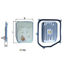 KNECHT HX 147KIT Hidrolik Filt. | Eşdeğer: MANN H 2019 KIT 2 | VW