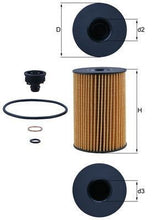 KNECHT OX 353/7D Yağ Filtresi | Eşdeğer: MANN HU 8007 z KIT | BMW