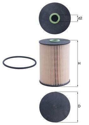 KNECHT KX 228D Yakıt Filtresi | Eşdeğer: MANN PU 936/3 x | VW / SEAT