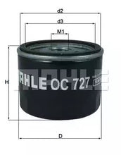 KNECHT OC 727 Yağ Filtresi | Eşdeğer: MANN W 79 | RENAULT / NISSAN