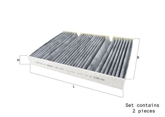 KNECHT LAK 1377/S Polen Filtresi | Eşdeğer: MANN CUK 27 021-2