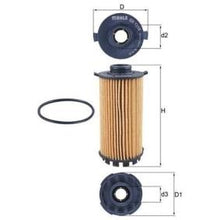 KNECHT OX1218D Yağ Filtresi | Eşdeğer: MANN HU 7051 z | PORSCHE