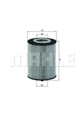 KNECHT OX 367D Yağ Filtresi | Eşdeğer: MANN HU 715/5 x | BMW / MORGAN