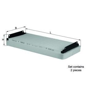 KNECHT LA 47/S Polen Filtresi | Eşdeğer: MANN CU 2745-2