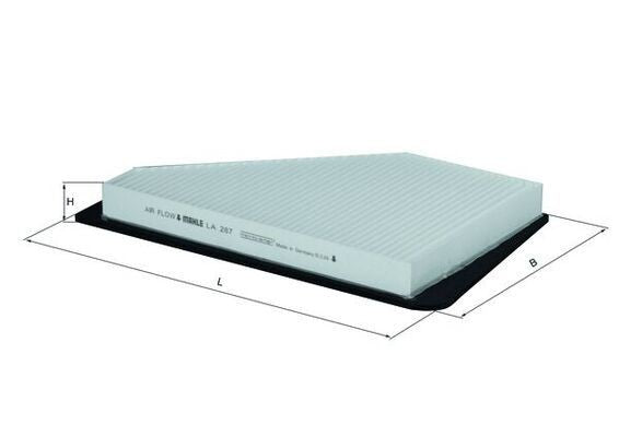 KNECHT LA 287 Polen Filtresi